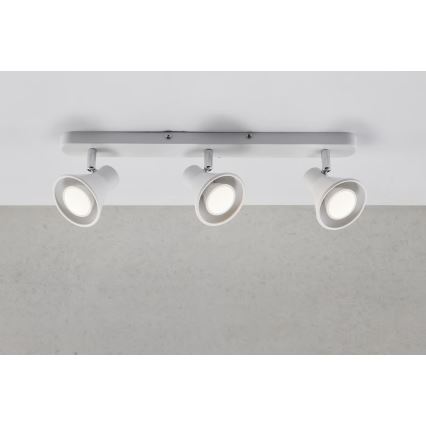 Nordlux - Bodové svietidlo EIK 3xGU10/35W/230V biela