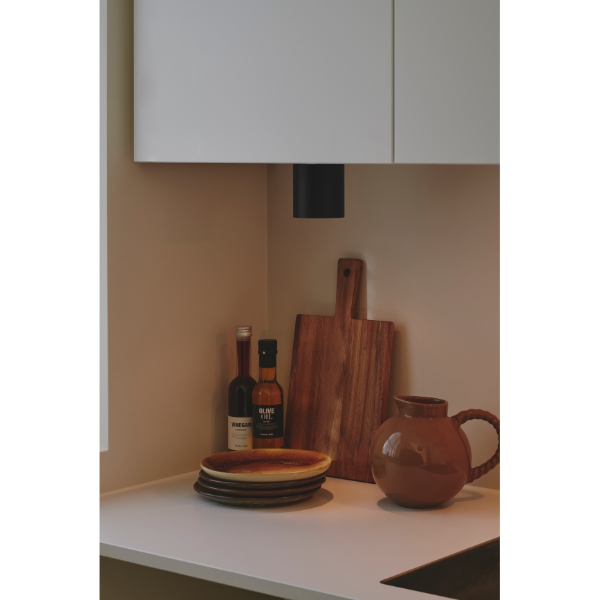 Nordlux - Bodové svietidlo SABONIS 1xGU10/40W/230V čierna