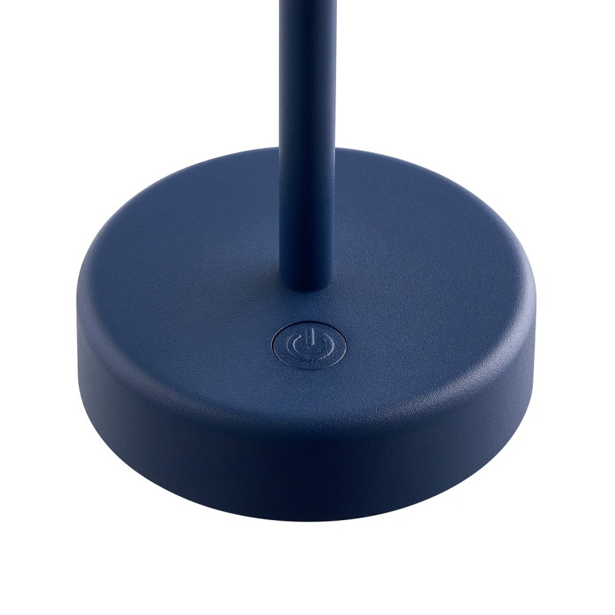 Nordlux - LED stmievateľná nabíjacia dotyková vonkajšia stolová lampa ELLEN LED/2,8W/3,7V 2200 mAh IP44 modrá