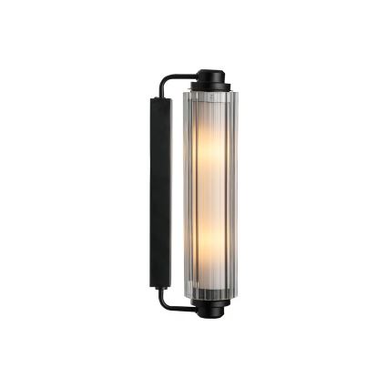 Nordlux - Kúpeľňové zrkadlové osvetlenie NIMAL 2xE14/25W/230V IP44 čierna