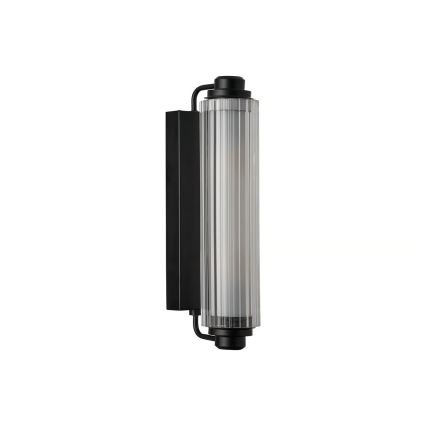 Nordlux - Kúpeľňové zrkadlové osvetlenie NIMAL 2xE14/25W/230V IP44 čierna