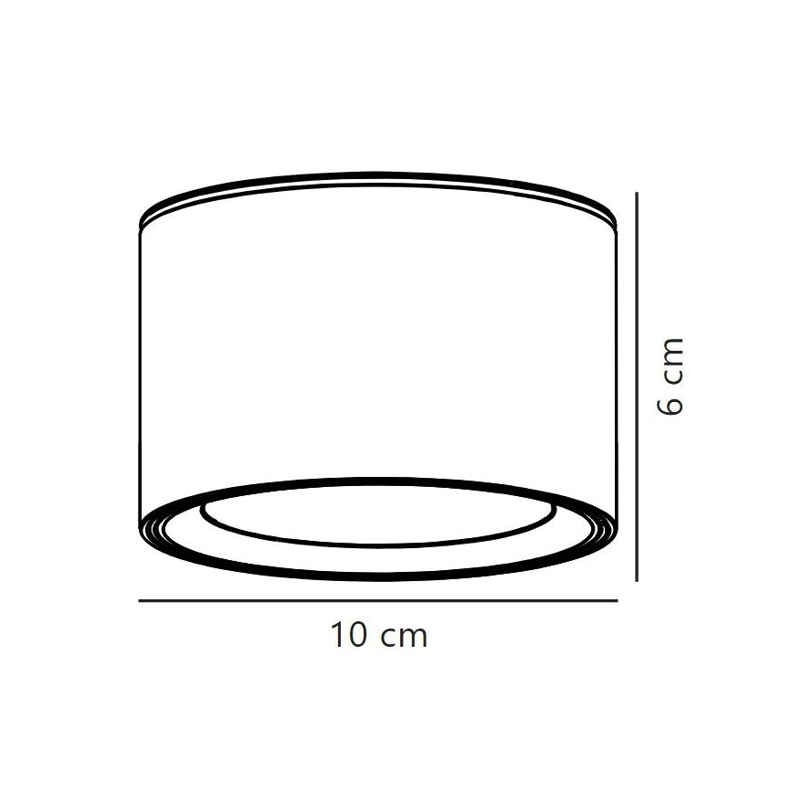 Nordlux - LED Bodové svietidlo FALLON LED/5,5W/230V biela