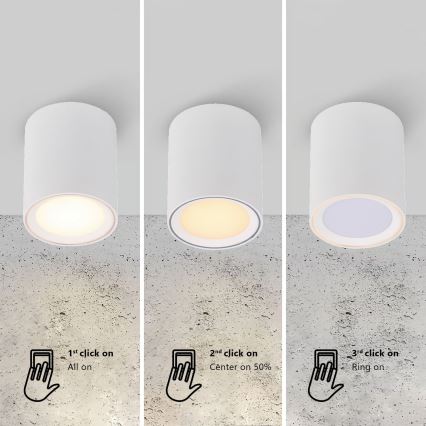 Nordlux - LED Bodové svietidlo FALLON LONG LED/5,5W/230V biela