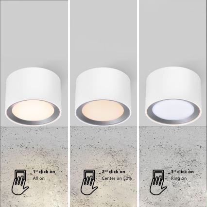 Nordlux - LED Kúpeľňové bodové svietidlo LANDON LED/6,5W/230V IP44 biela