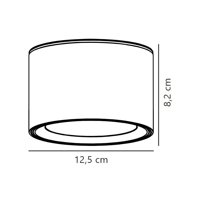 Nordlux - LED Kúpeľňové bodové svietidlo LANDON LED/6,5W/230V IP44 biela