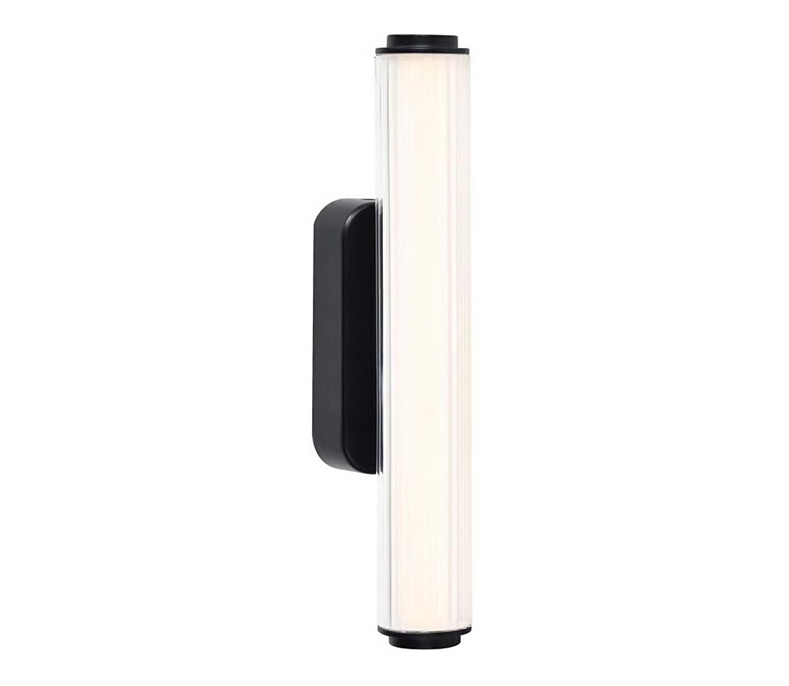 Nordlux - LED kúpeľňové nástenné svietidlo VIRELLE LED/8W/230V 3000/4000K IP44 čierna 2610221003