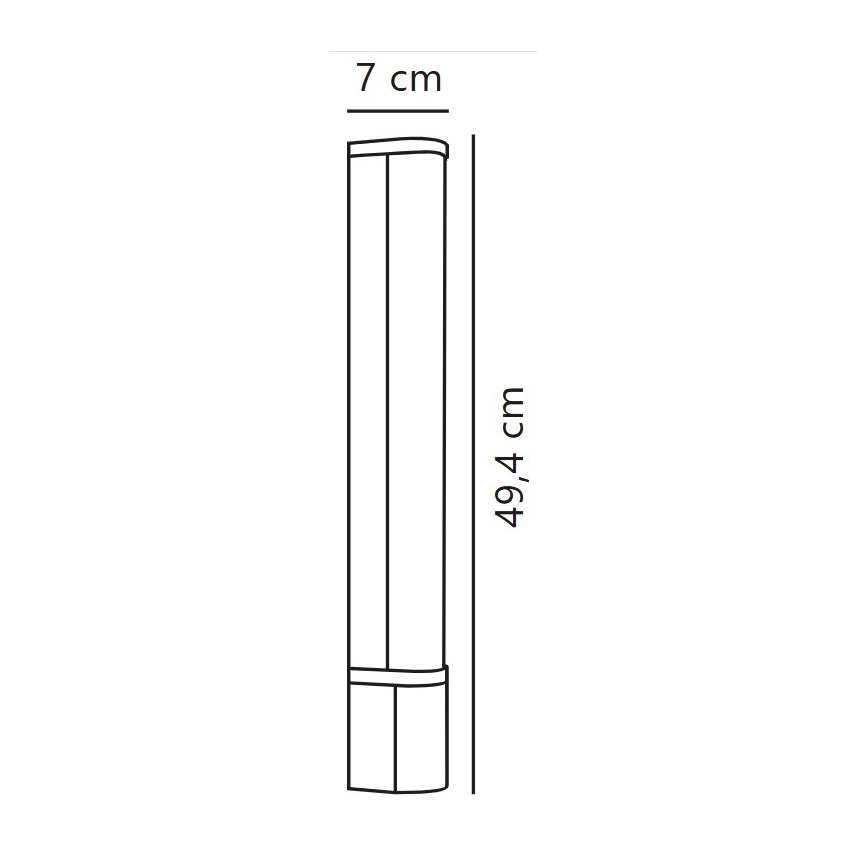 Nordlux - LED Kúpeľňové osvetlenie zrkadla MALAIKA LED/6W/230V 3000K IP44 biela