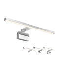Nordlux - LED Kúpeľňové osvetlenie zrkadla MARLEE LED/8,9W/230V IP44 3000K 50 cm lesklý chróm
