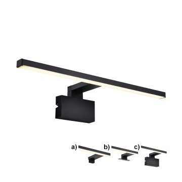 Nordlux - LED Kúpeľňové osvetlenie zrkadla MARLEE LED/8,9W/230V IP44 čierna