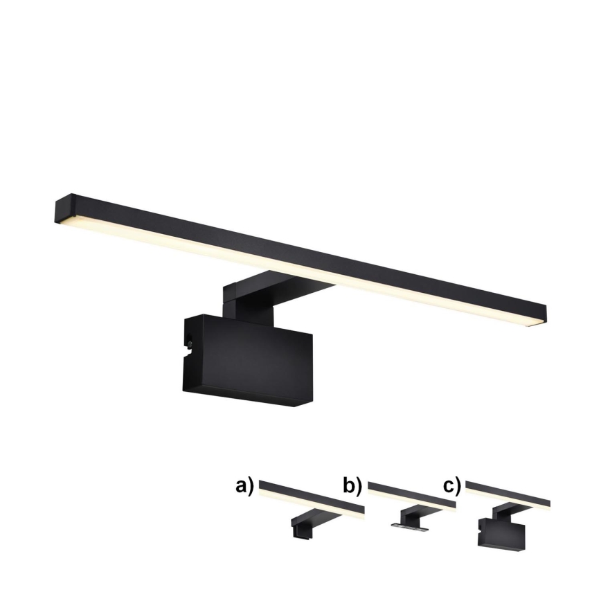 Nordlux - LED Kúpeľňové osvetlenie zrkadla MARLEE LED/8,9W/230V IP44 čierna