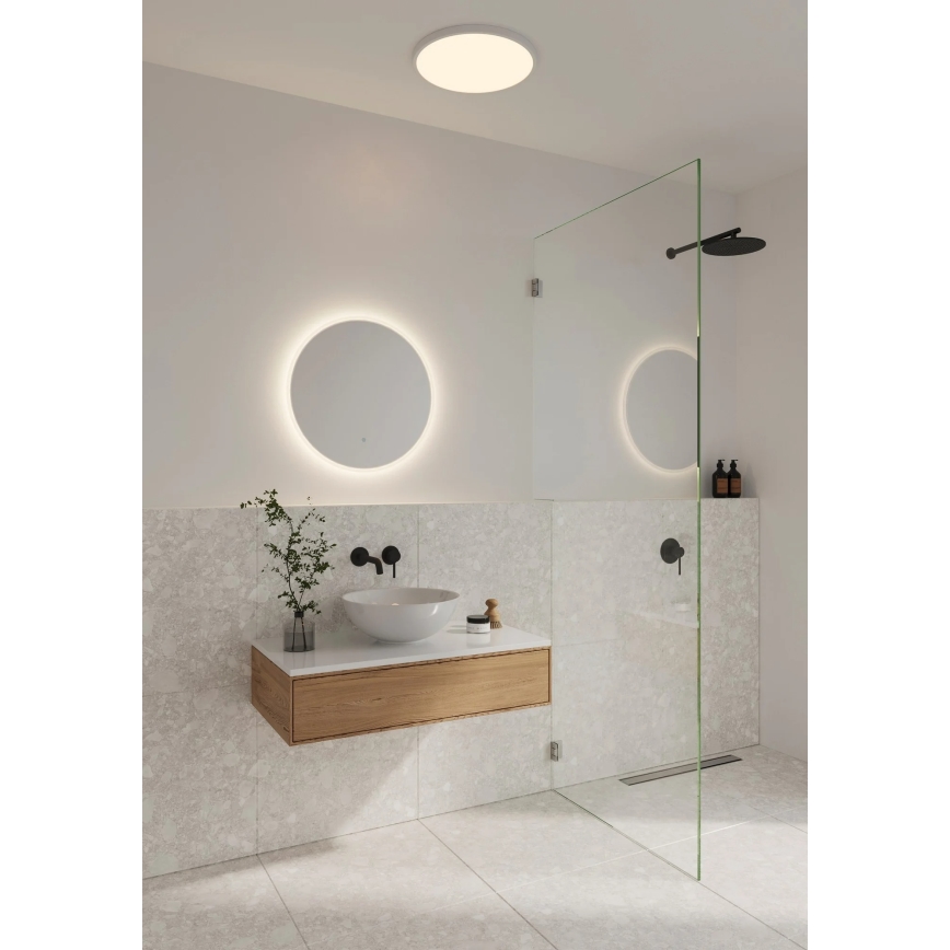 Nordlux - LED kúpeľňové zrkadlo s podsvietením DOVINA LED/20W/230V 4000K Ø 60 cm IP44