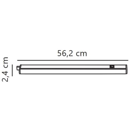 Nordlux - LED Podlinkové svietidlo LATONA LED/8W/230V 3000/4000K 56,2 cm