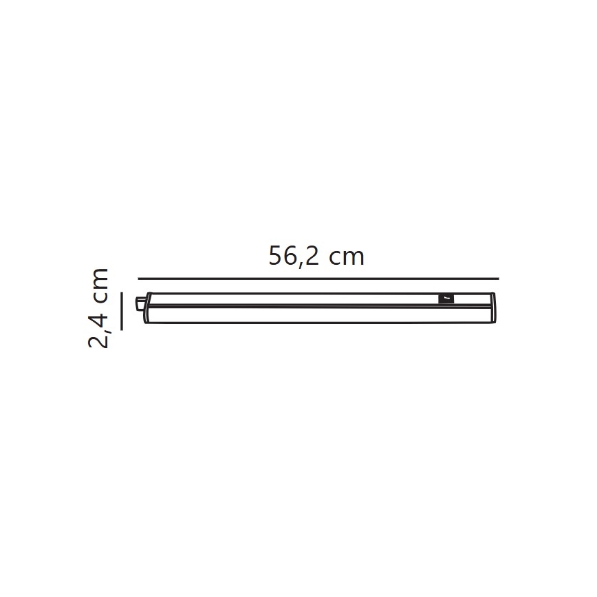 Nordlux - LED Podlinkové svietidlo LATONA LED/8W/230V 3000/4000K 56,2 cm