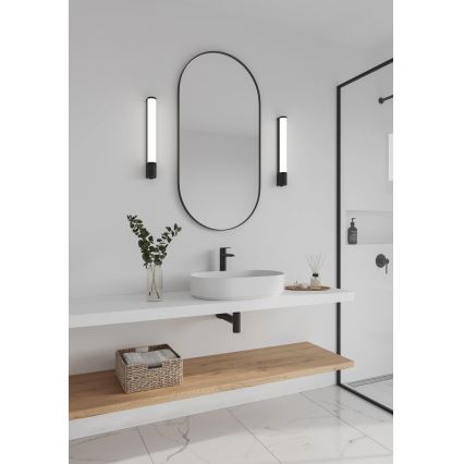 Nordlux - LED Podlinkové svietidlo so zásuvkou MALAIKA LED/6W/230V IP44 čierna