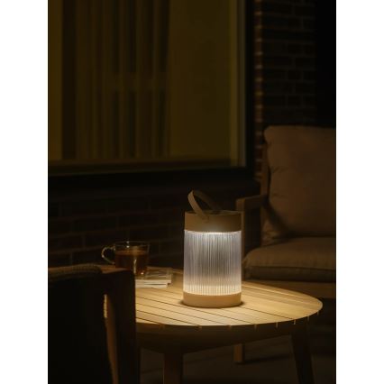 Nordlux - LED solárna lampa COUPAR LED/3,2W/3,7V béžová