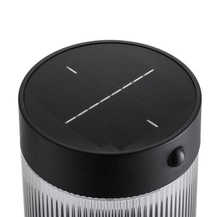 Nordlux - LED Solárna lampa COUPAR LED/3,2W/5V 3000K IP44 čierna
