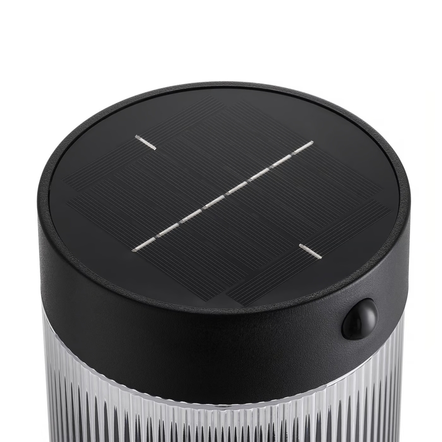 Nordlux - LED Solárna lampa COUPAR LED/3,2W/5V 3000K IP44 čierna