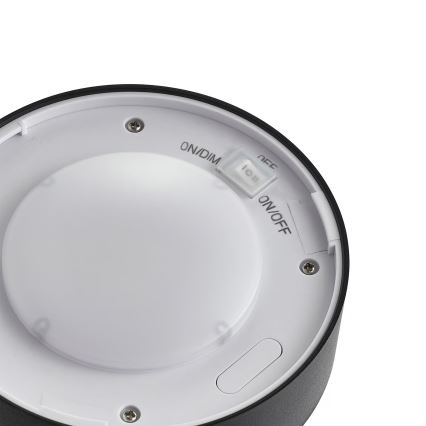 Nordlux - LED Solárna lampa COUPAR LED/3,2W/5V 3000K IP44 čierna