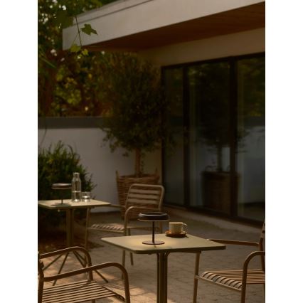 Nordlux - LED Solárna lampa ELMER LED/2W/3,7V IP44 čierna