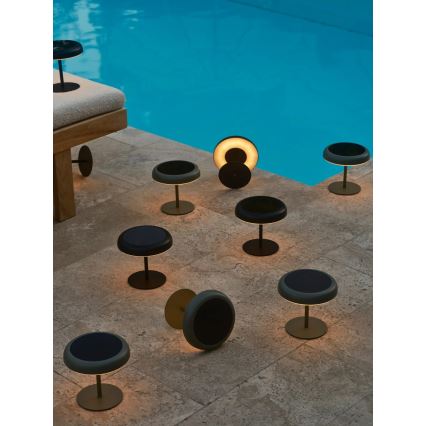 Nordlux - LED solárna lampa ELMER LED/2W/3,7V IP44 zelená