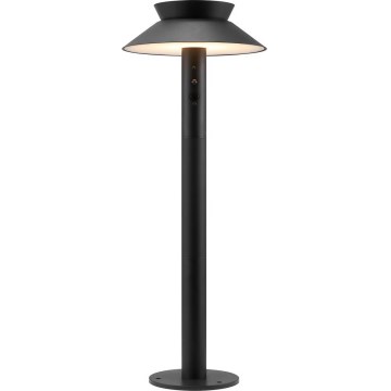 Nordlux - LED Solárna lampa so senzorom LED/5W/3,7V IP44 čierna