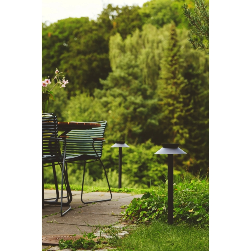 Nordlux - LED solárna lampa so snímačom LED/5W/3,7V IP44 čierna 60 cm