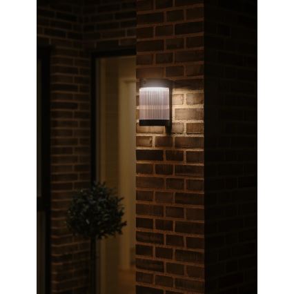 Nordlux - LED Solárne nástenné svietidlo so senzorom COUPAR LED/3,2W/5V 3000K IP44