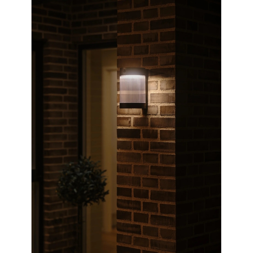 Nordlux - LED Solárne nástenné svietidlo so senzorom COUPAR LED/3,2W/5V 3000K IP44