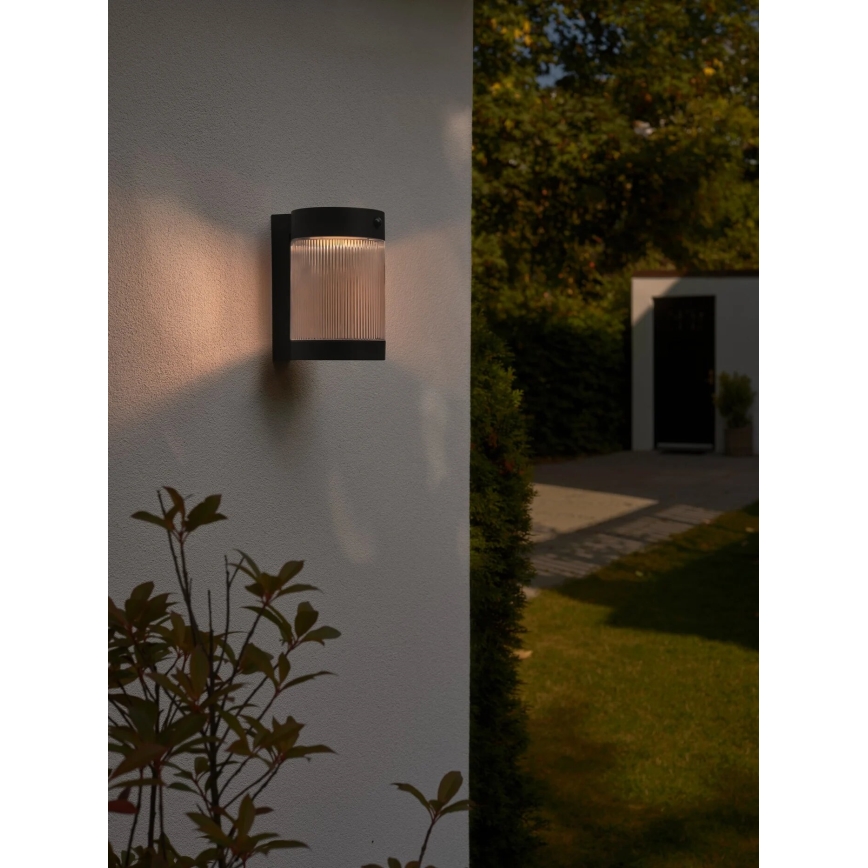 Nordlux - LED Solárne nástenné svietidlo so senzorom COUPAR LED/3,2W/5V 3000K IP44