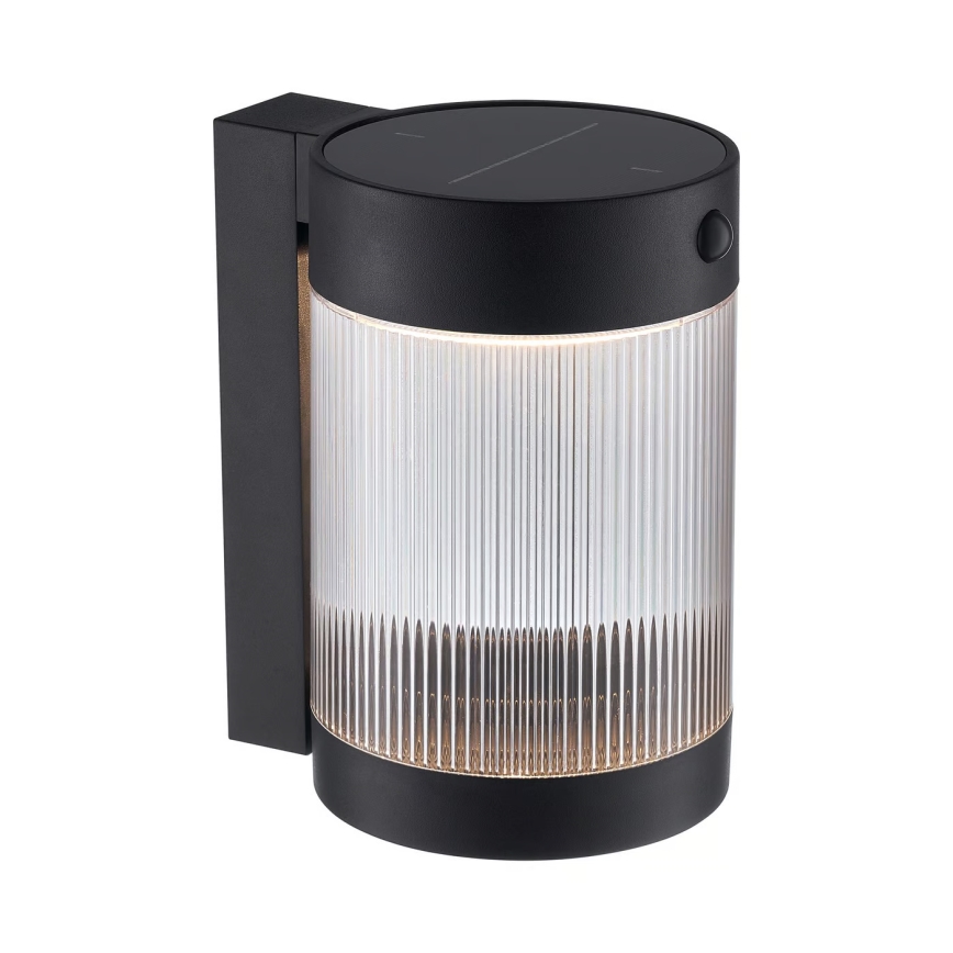 Nordlux - LED Solárne nástenné svietidlo so senzorom COUPAR LED/3,2W/5V 3000K IP44