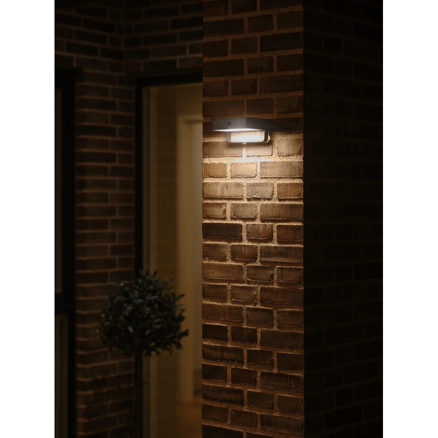 Nordlux - LED solárne nástenné svietidlo SAULIO LED/4,45W/3,7V IP44