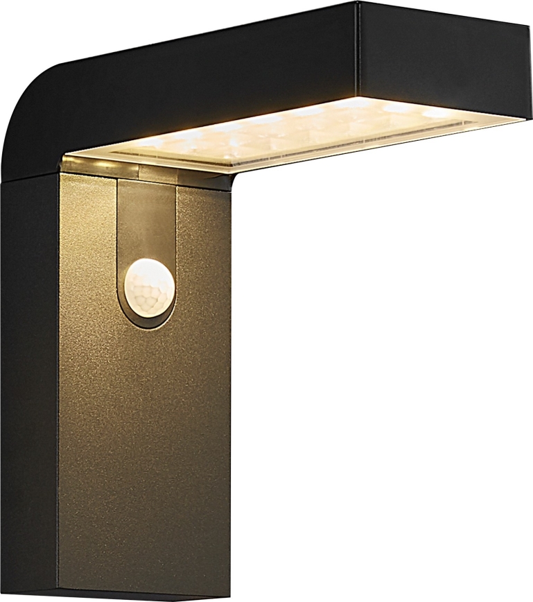 Nordlux - LED Solárne nástenné svietidlo so senzorom ALYA LED/5W/3,7V IP44
