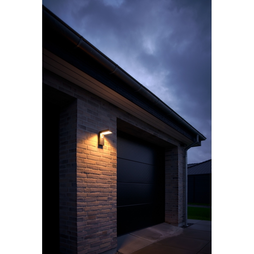 Nordlux - LED Solárne nástenné svietidlo so senzorom ALYA LED/5W/3,7V IP44