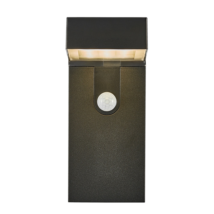Nordlux - LED Solárne nástenné svietidlo so senzorom ALYA LED/5W/3,7V IP44