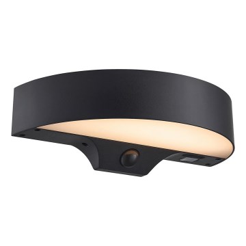 Nordlux - LED Solárne nástenné svietidlo so senzorom MONAY LED/5W/5V 3000K IP44