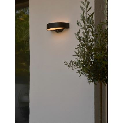 Nordlux - LED Solárne nástenné svietidlo so senzorom MONAY LED/5W/5V 3000K IP44