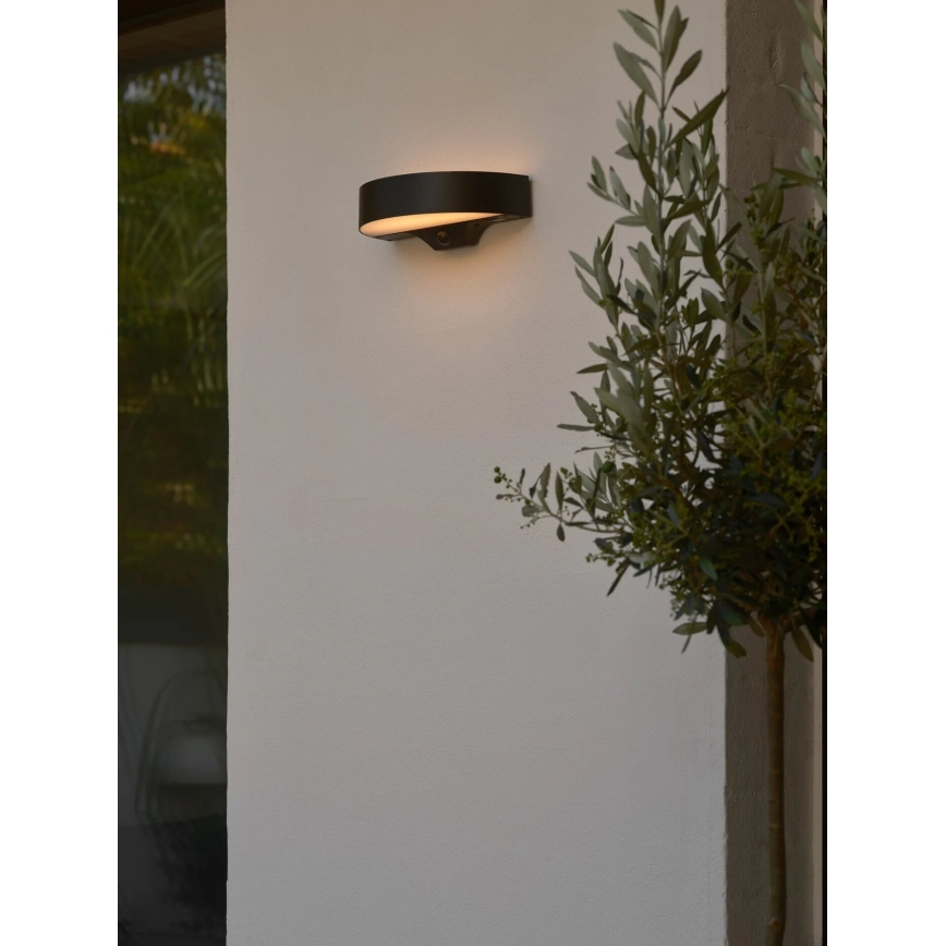 Nordlux - LED Solárne nástenné svietidlo so senzorom MONAY LED/5W/5V 3000K IP44