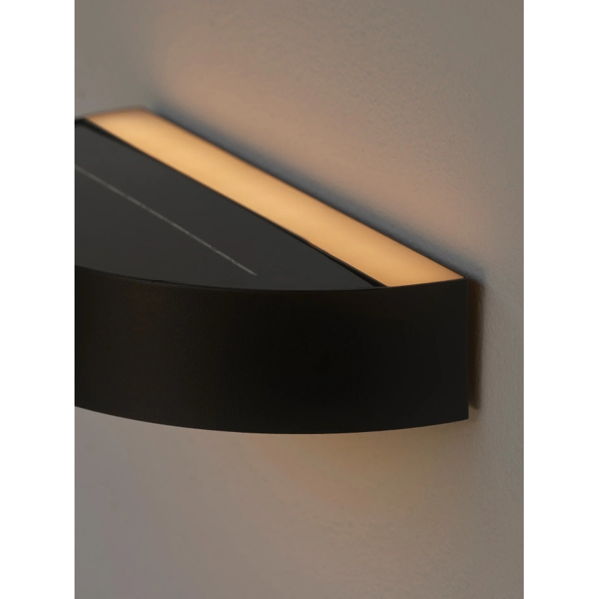 Nordlux - LED Solárne nástenné svietidlo so senzorom MONAY LED/5W/5V 3000K IP44