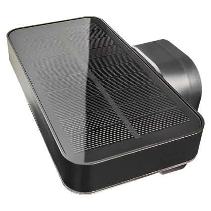Nordlux - LED Solárne nástenné svietidlo so senzorom RICA LED/5W/3,7V IP44 2200 mAh hranatý