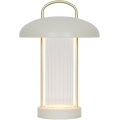 Nordlux - LED stmievateľná nabíjateľná dotyková stolná lampa MIRANO LED/3W/3,7V béžová