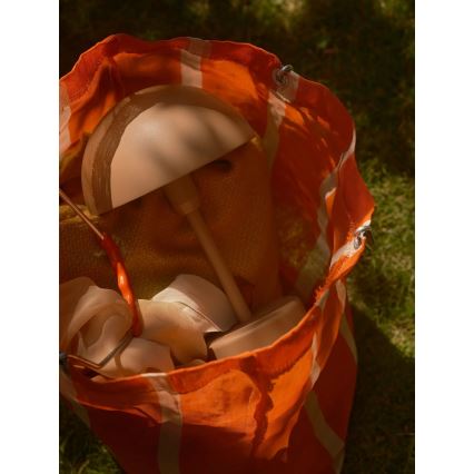 Nordlux - LED Stmievateľná nabíjacia vonkajšia stolová lampa ELLEN LED/2,8W/3,7V 2200 mAh IP44 hnedá