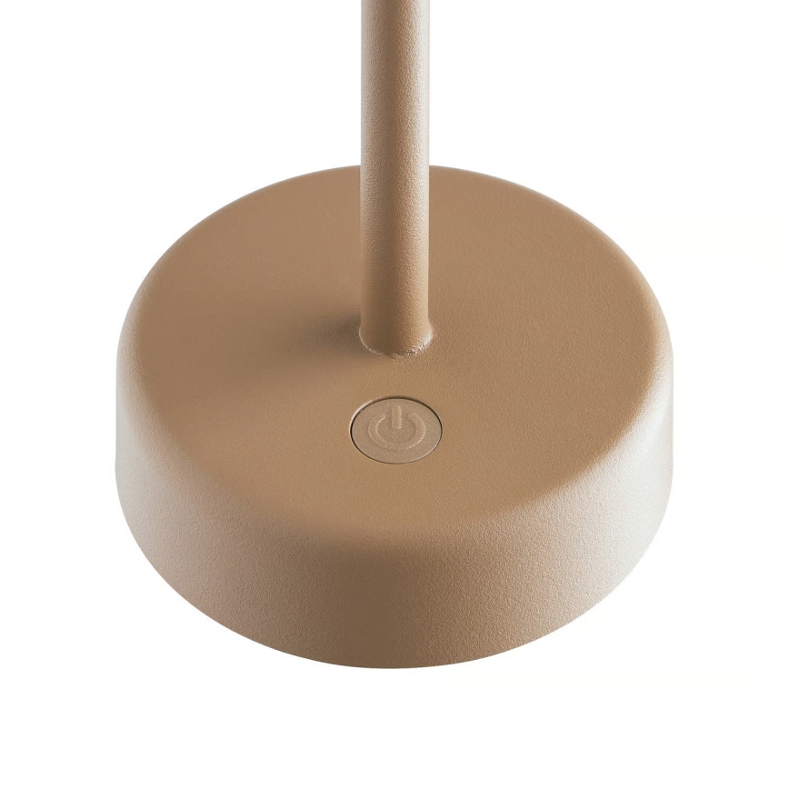 Nordlux - LED Stmievateľná nabíjacia vonkajšia stolová lampa ELLEN LED/2,8W/3,7V 2200 mAh IP44 hnedá