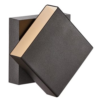 Nordlux - LED stmievateľné exteriérové nástenné svietidlo TURN LED/13,8W/230V IP54 čierna