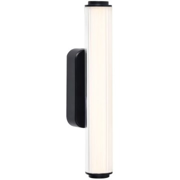 Nordlux - LED stmievateľné kúpeľňové nástenné svietidlo VIRELLE LED/8W/230V 3000/4000K IP44 čierna