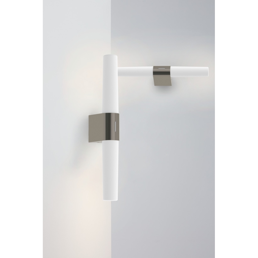 Nordlux - LED Stmievateľné kúpeľňové osvetlenie zrkadla HELVA LED/9,5W/230V IP44 3000/4000K CRI 90 matný chróm