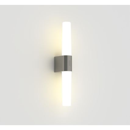 Nordlux - LED Stmievateľné kúpeľňové osvetlenie zrkadla HELVA LED/9,5W/230V IP44 3000/4000K CRI 90 matný chróm