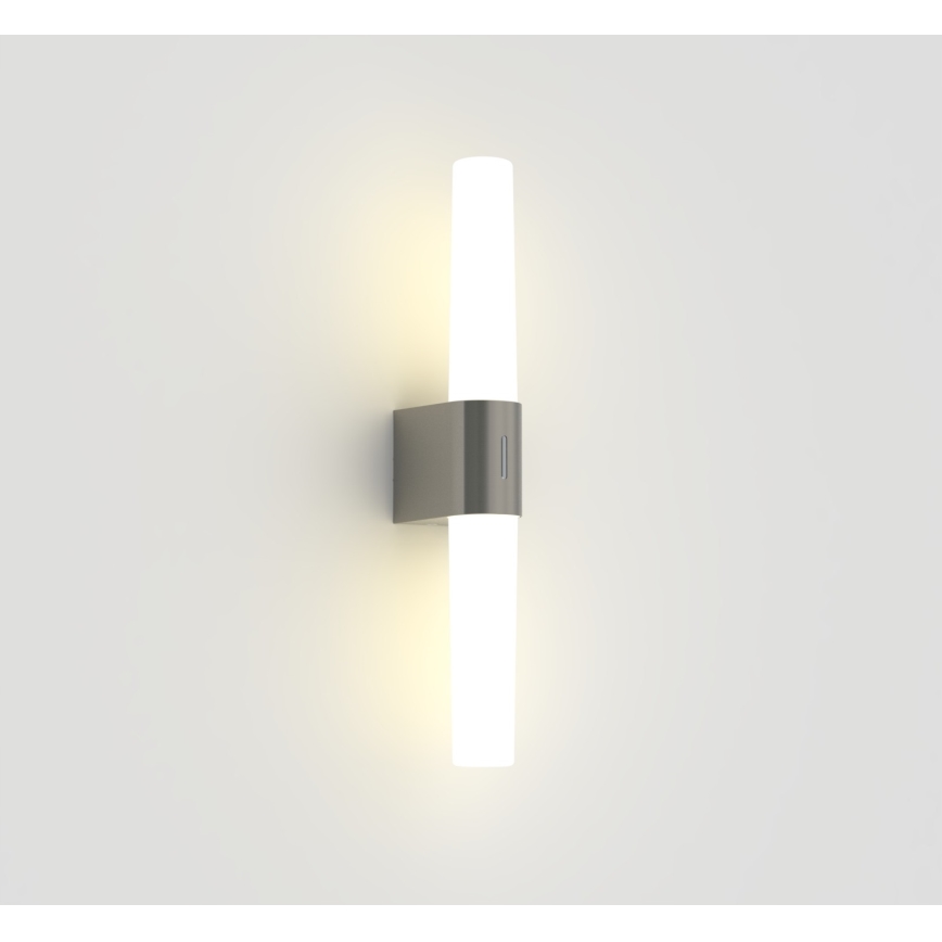 Nordlux - LED Stmievateľné kúpeľňové osvetlenie zrkadla HELVA LED/9,5W/230V IP44 3000/4000K CRI 90 matný chróm