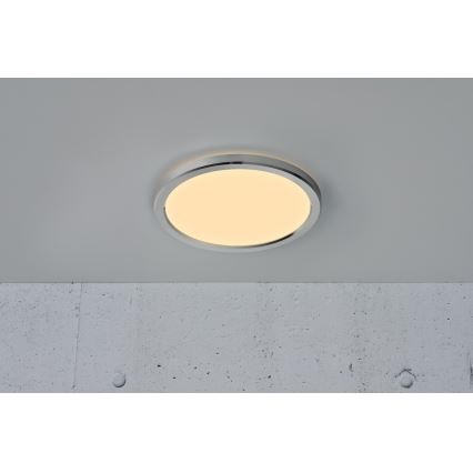 Nordlux - LED Stmievateľné kúpeľňové stropné svietidlo OJA LED/14,5W/230V 3000/4000K IP54 pr. 30 cm