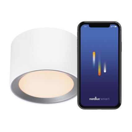Nordlux - LED Stmievateľné kúpeľňové bodové svietidlo LANDON SMART LED/8W/230V 2700-6500K IP44 biela
