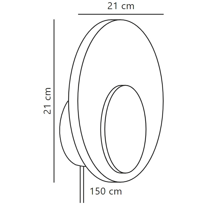 Nordlux - LED Stmievateľné nástenné svietidlo MARSI LED/7W/230V béžová